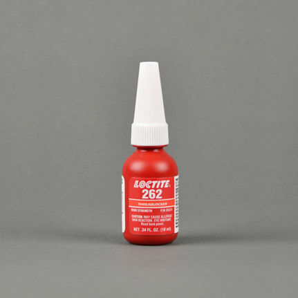 漢高樂(lè )泰 262丙烯酸厭氧螺紋鎖固劑 紅色 10毫升 瓶裝